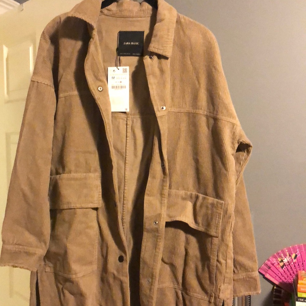 Zara Corduroy Button Down